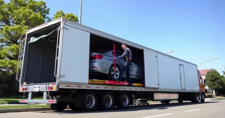 how to ship a car across country
